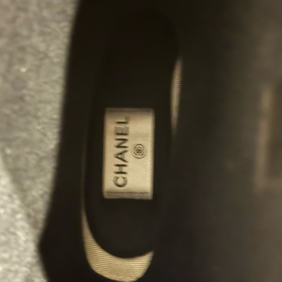 CHANEL Caoutchouk CC High Boots Size 39 Dark Beige - Picture 8 of 12